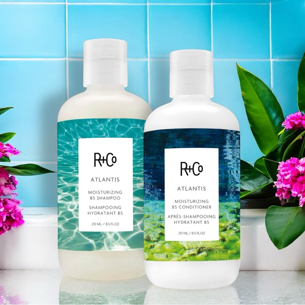 R+Co ATLANTIS Intense Hydration B5 Shampoo & Conditioner 8.5 fl oz each